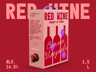 Carton Box with Dispenser. Wine Box Mockup. Edit online!