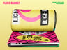 Blanket Mockup and 3D model. Edit Online Free. ProVisual.