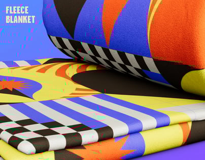 Blanket Mockup and 3D model. Edit Online Free. ProVisual.