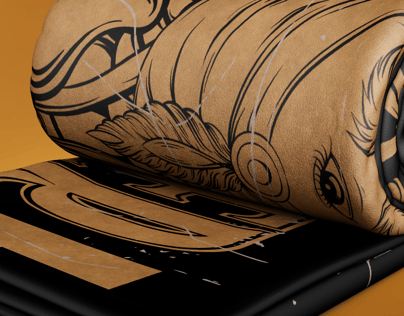 Blanket Mockup and 3D model. Edit Online Free. ProVisual.