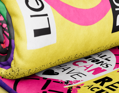 Blanket Mockup and 3D model. Edit Online Free. ProVisual.
