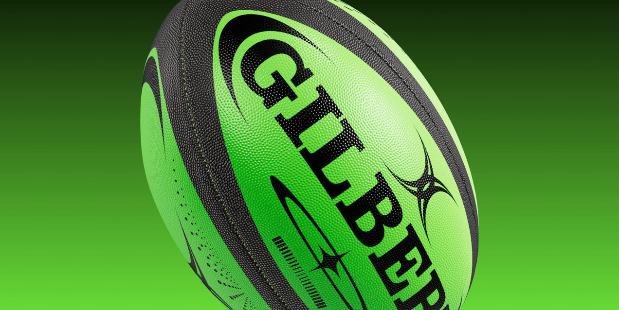 Rugby Ball. Ball Mockup. Edit 3D model online. ProVisual.