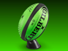 Rugby Ball. Ball Mockup. Edit 3D model online. ProVisual.