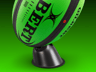 Rugby Ball. Ball Mockup. Edit 3D model online. ProVisual.