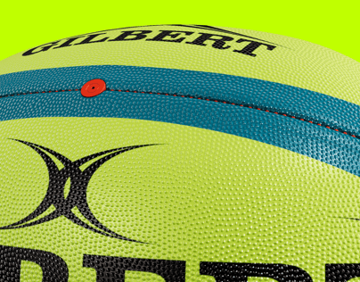 Rugby Ball, Football. 3D mockup, model. Edit Online. ProVisual.