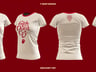 Free T-Shirt 3D mockup. Create presentations using Online Mockup Generator.