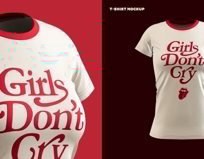 Free T-Shirt 3D mockup. Create presentations using Online Mockup Generator.