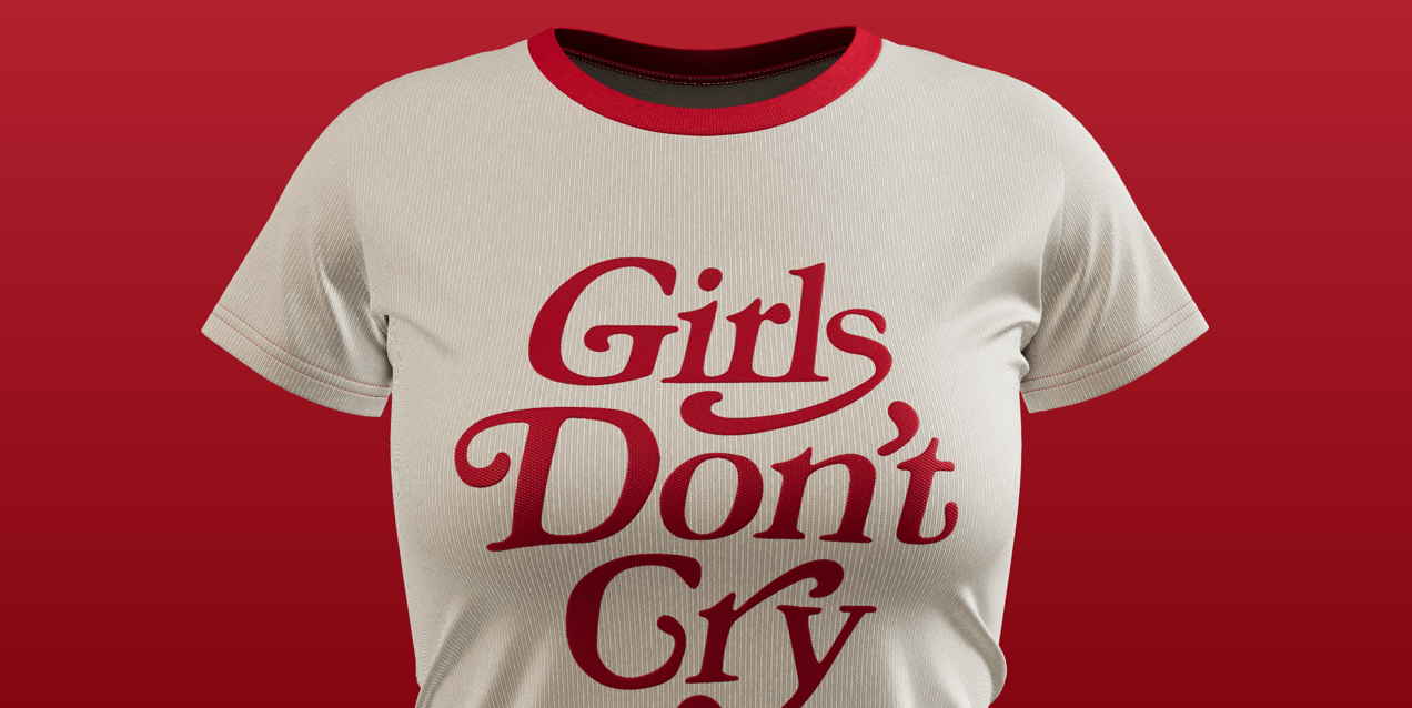 Free T-Shirt 3D mockup. Create presentations using Online Mockup Generator.