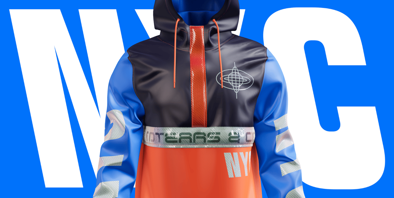 ProVisual — Jacket Mockup. Anorak. 3D mockup
