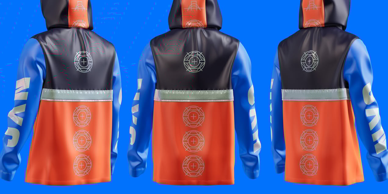 Jacket Mockup Anorak. 3D Model. Edit online free. ProVisual. 