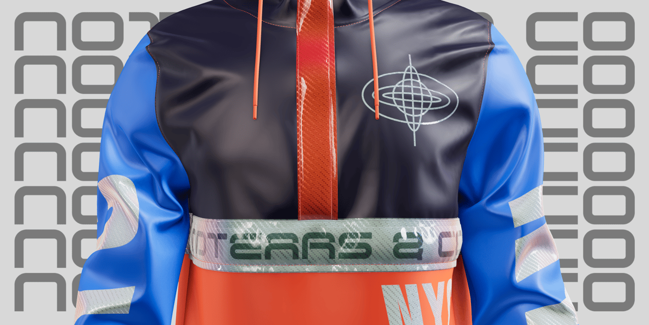 Jacket Mockup Anorak. 3D Model. Edit online free. ProVisual. 
