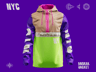 Men's Jacket Mockup. Anorak. Edit online in ProVisual.