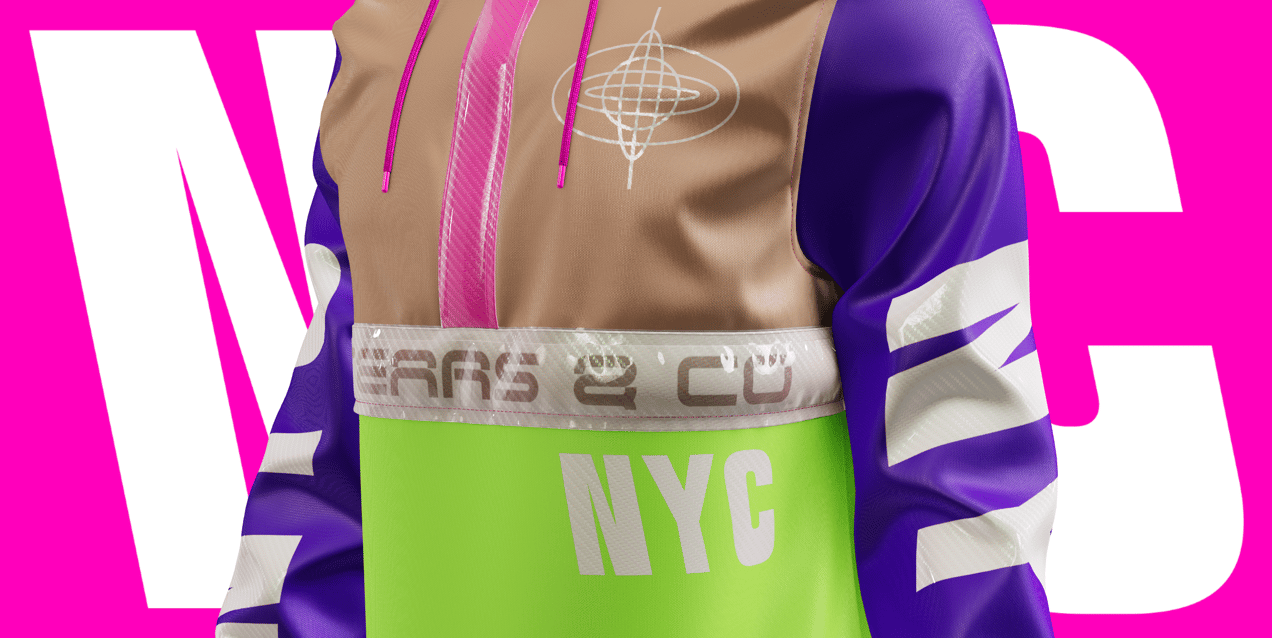 Men's Jacket Mockup. Anorak. Edit online in ProVisual.