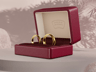 Wedding Ring Case 3D mockup. Create presentations using Online Mockup Generator.