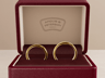 Wedding Ring Case 3D mockup. Create presentations using Online Mockup Generator.