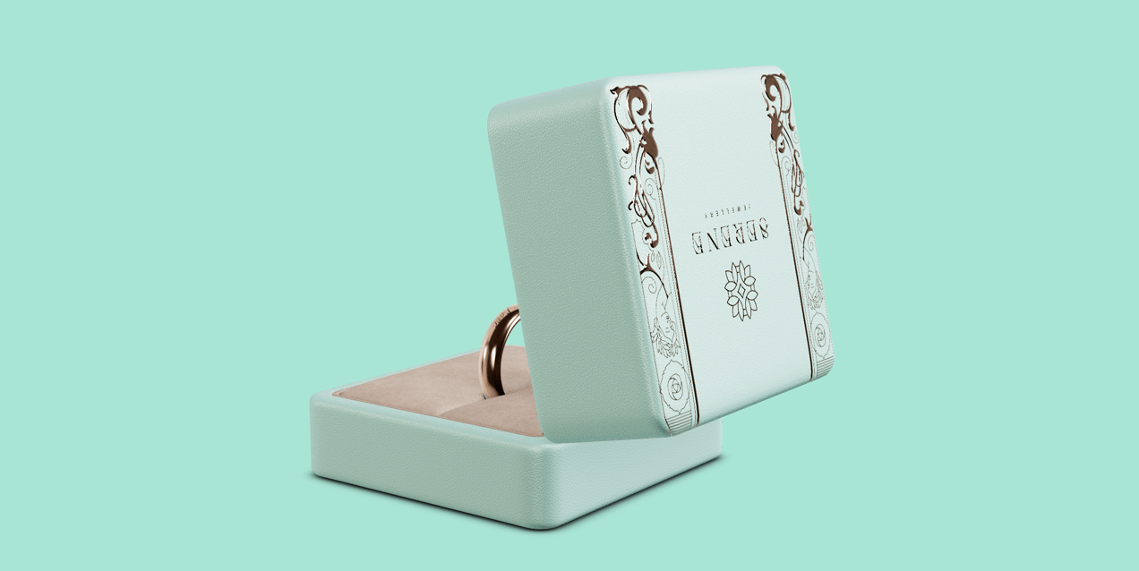 Wedding Ring Case. 3D model. ProVisual.