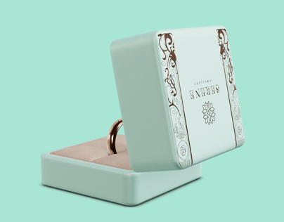 Wedding Ring Case. 3D model. ProVisual.