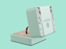 Wedding Ring Case. 3D model. ProVisual.