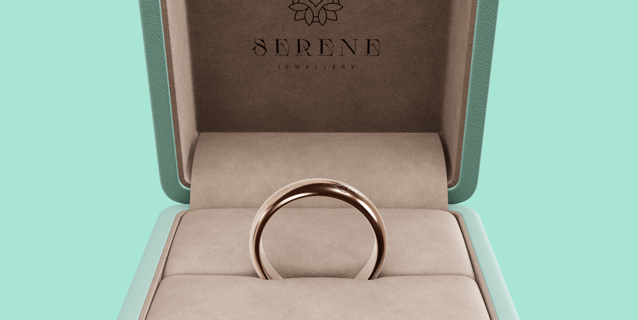 Wedding Ring Case. 3D model. ProVisual.