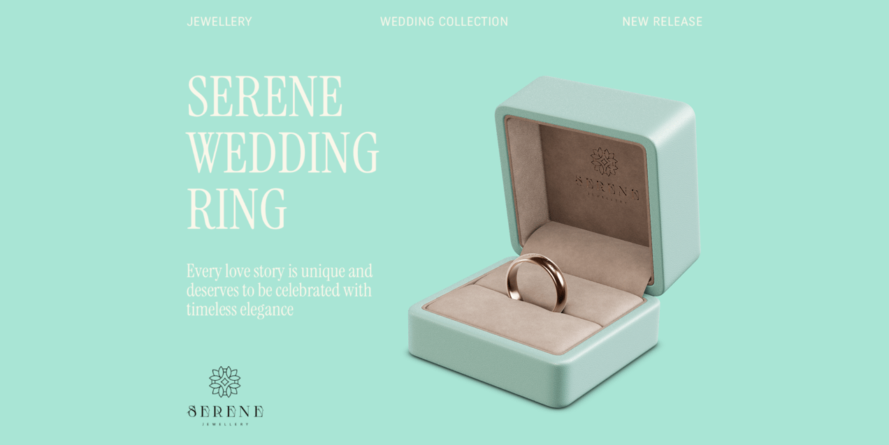 Wedding Ring Case. 3D model. ProVisual.