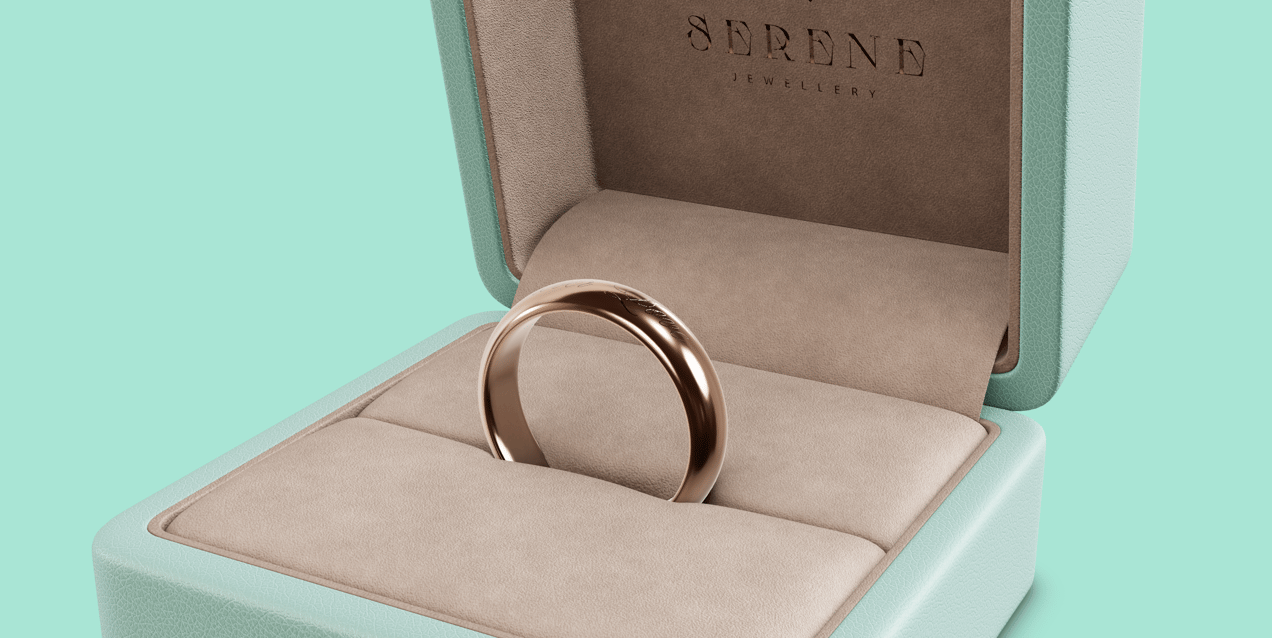 Wedding Ring Case. 3D model. ProVisual.