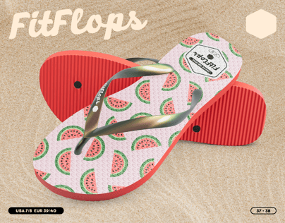ProVisual —  Flip Flops 3D mockup and 3D model - see every detail and customize online