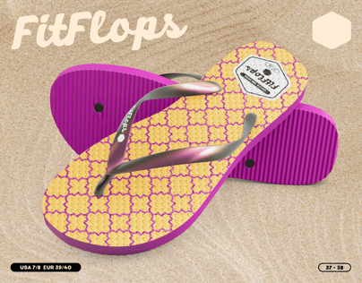 ProVisual —  Flip Flops 3D mockup and 3D model - see every detail and customize online
