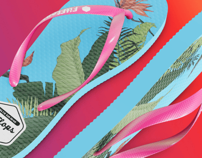 Flip Flops Sandals 3D model. Edit Online for Free. ProVisual.