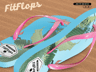 Flip Flops Sandals 3D model. Edit Online for Free. ProVisual.