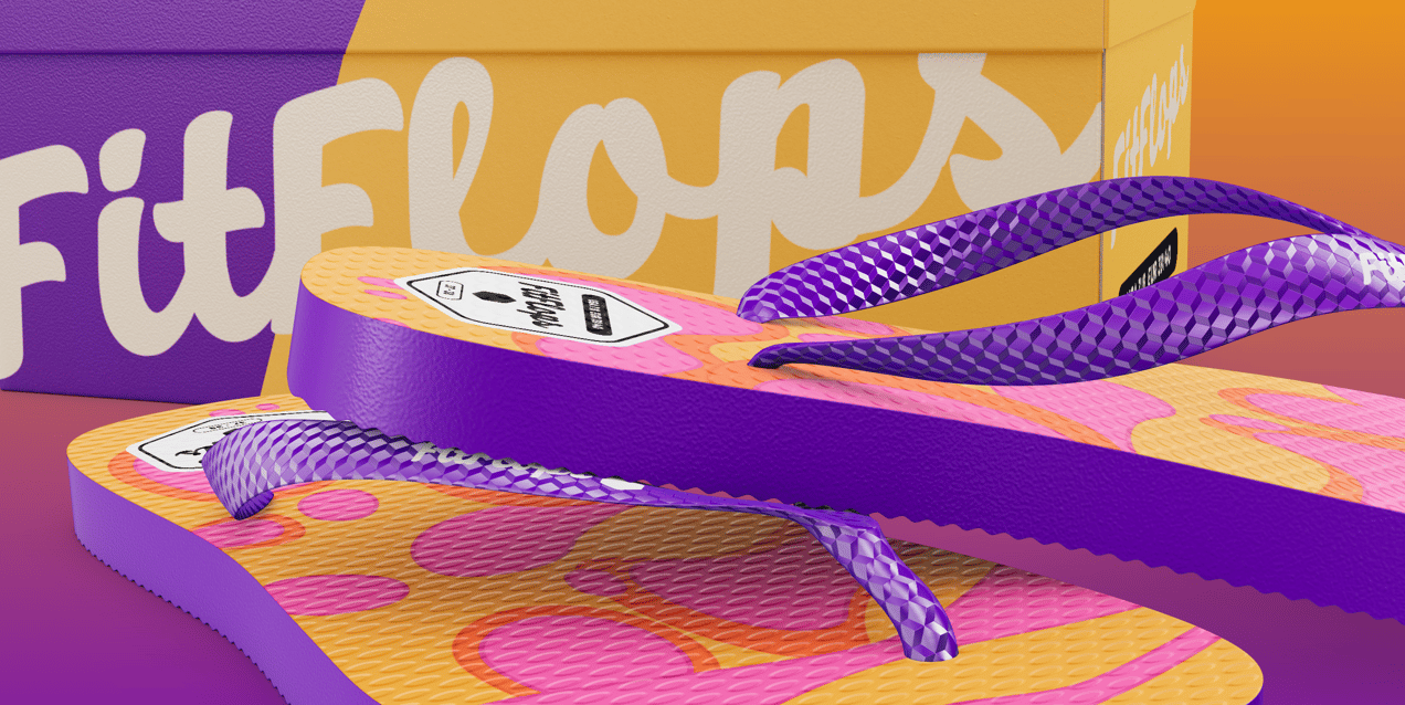 ProVisual — Flip Flops with Box 3D mockup and 3D model - see every detail and customize online