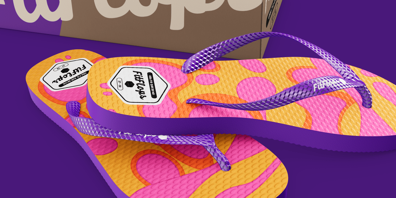 ProVisual — Flip Flops with Box 3D mockup and 3D model - see every detail and customize online