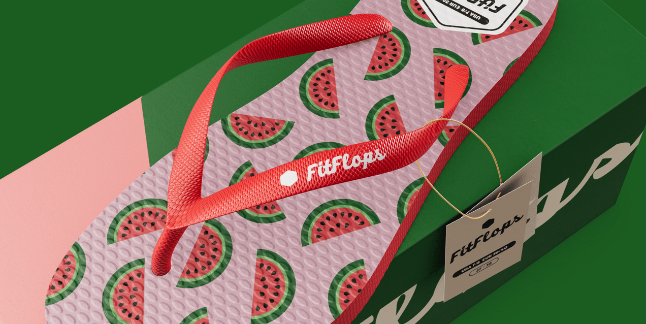 ProVisual — Flip Flop with Box 3D mockup and 3D model - create your perfect project online