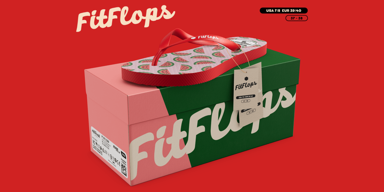 ProVisual — Flip Flop with Box 3D mockup
