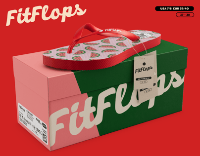 ProVisual — Flip Flop with Box 3D mockup