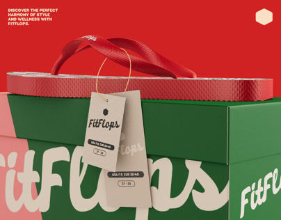 ProVisual — Flip Flop with Box 3D mockup and 3D model - create your perfect project online