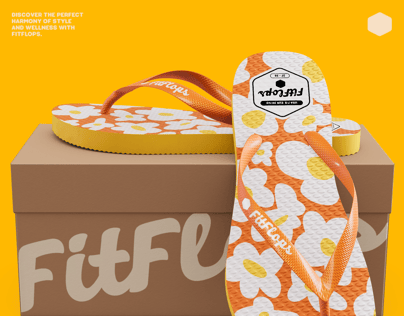 ProVisual — Flip Flops with Box 3D mockup