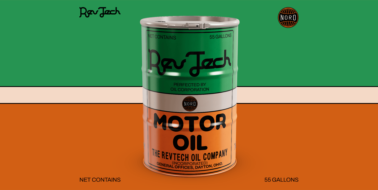 Metal Barrel. 3D model. ProVisual. 