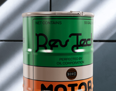 Metal Barrel. 3D model. ProVisual. 