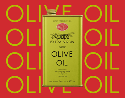 ProVisual — Olive Oil Tin Can 3D mockup