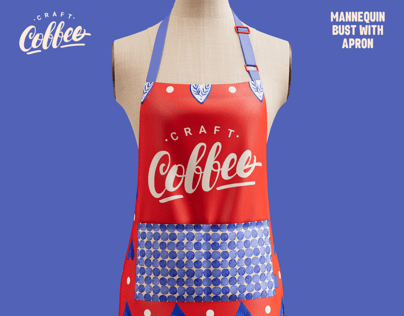 ProVisual — Apron Mockup. Torso Mannequin. 3D mockup