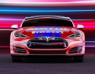 ProVisual —  Tesla Model S 2015 3D mockup and 3D model - explore every detail and customize online now