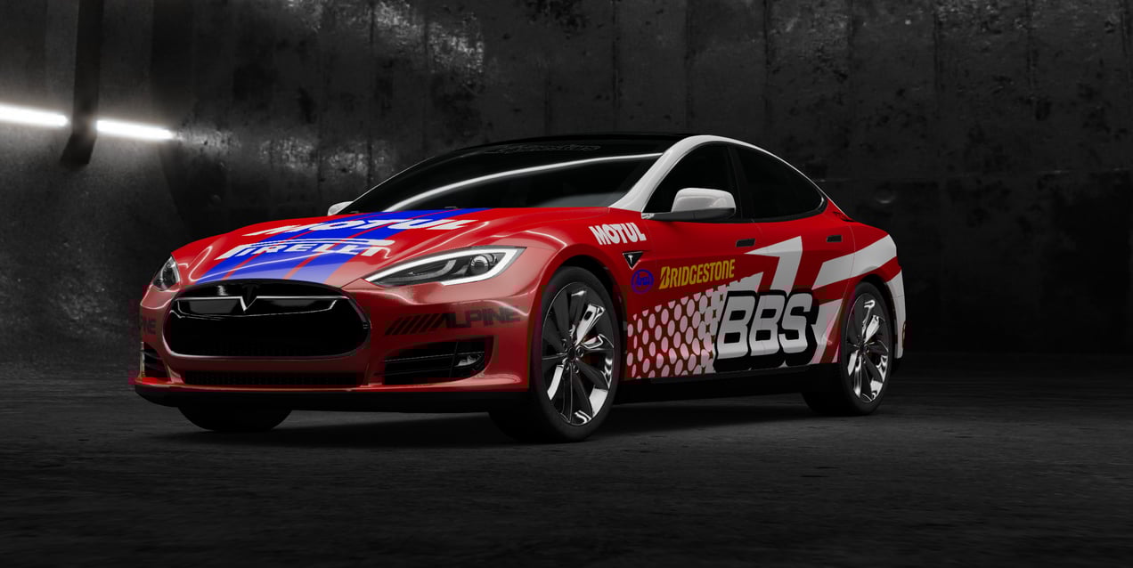 ProVisual —  Tesla Model S 2015 3D mockup and 3D model - explore every detail and customize online now