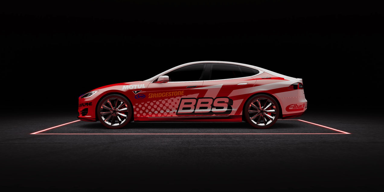 ProVisual —  Tesla Model S 2015 3D mockup and 3D model - explore every detail and customize online now