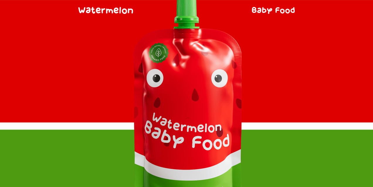 100ml Doypack. 3D model. ProVisual. 