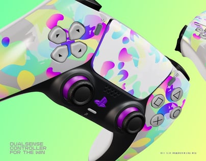 ProVisual — DualSense Controller 3D mockup and 3D model - visualize ...