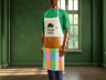 Free Apron 3D mockup. Create presentations using Online Mockup Generator.