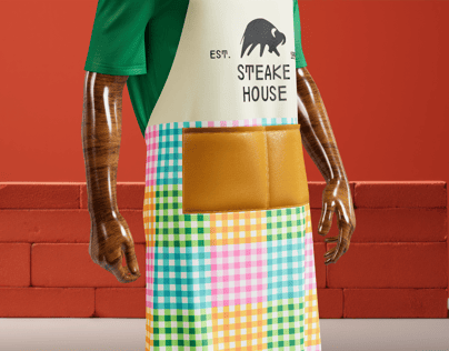 Free Apron 3D mockup. Create presentations using Online Mockup Generator.