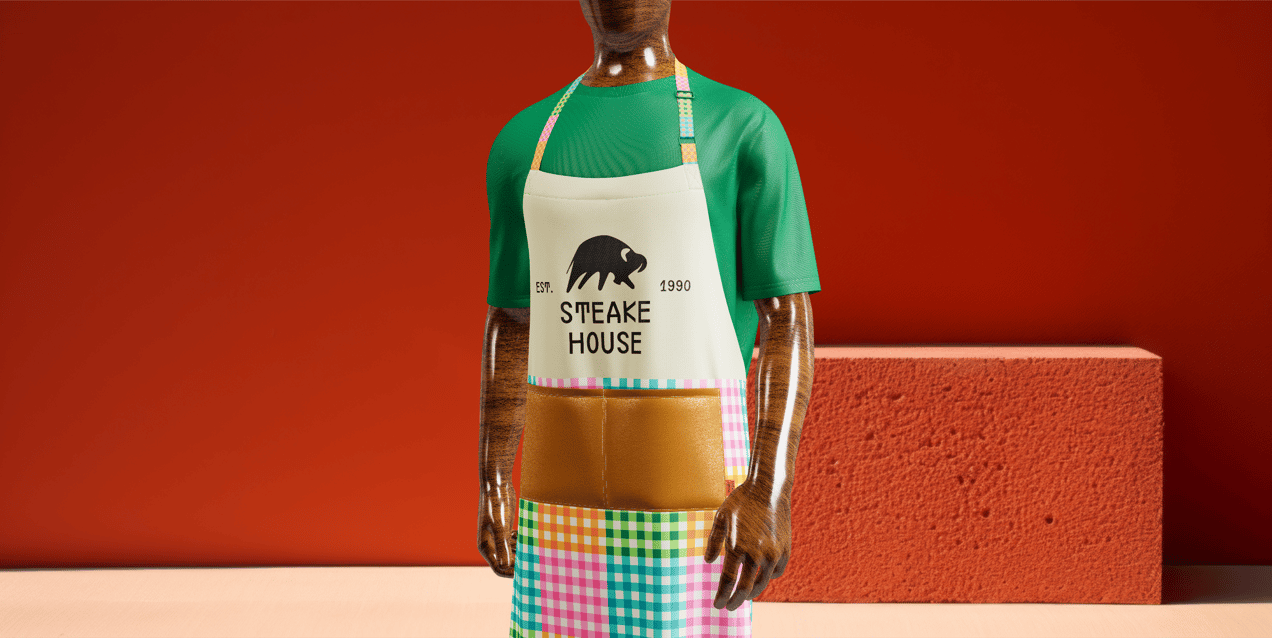 ProVisual — Apron Mockup 3D mockup