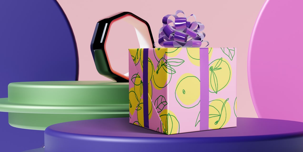 Gift Box. 3D model. ProVisual.