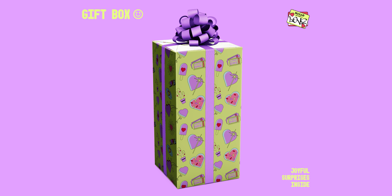 ProVisual — Gift Box Mockup 3D mockup